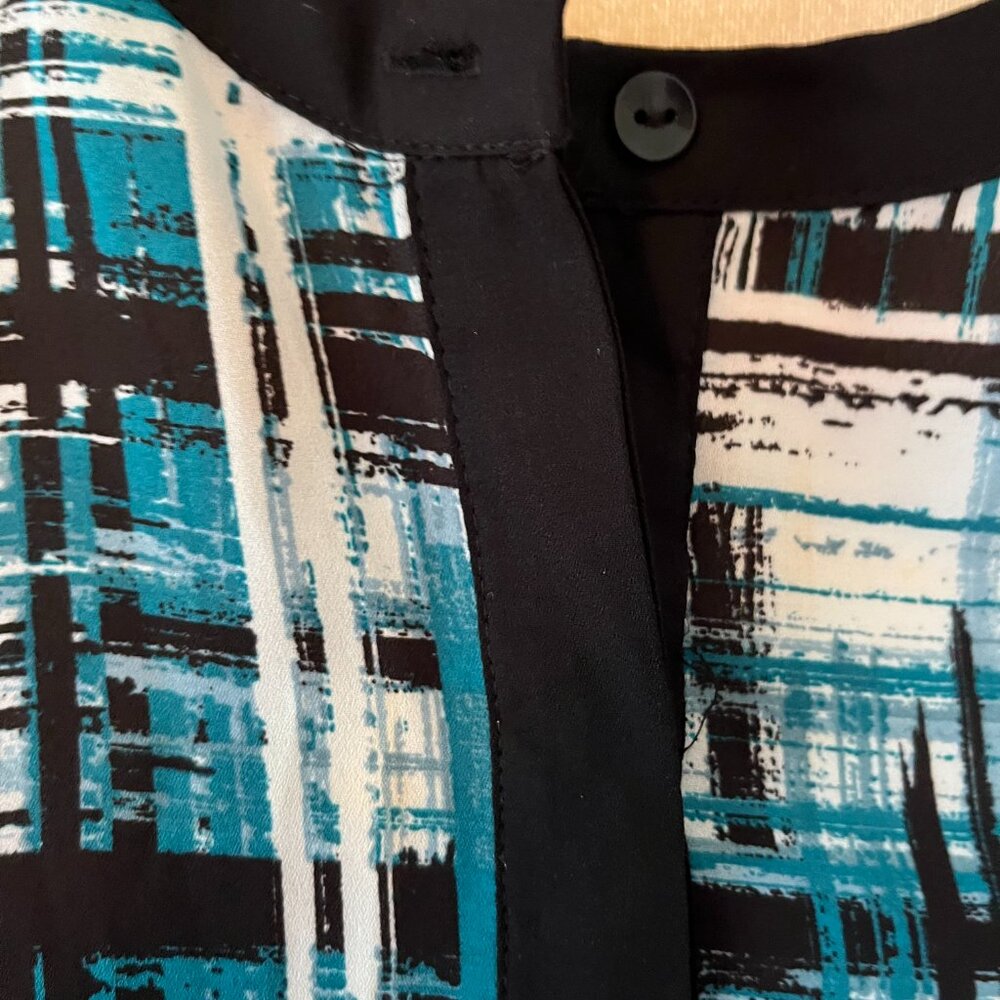 Green and black Tunic
